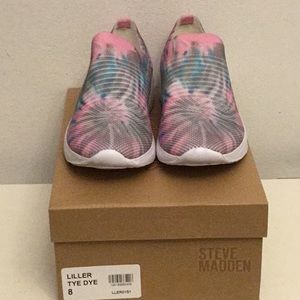 Steve Madden Liller Tye Dye Slip On Sneaker size 8